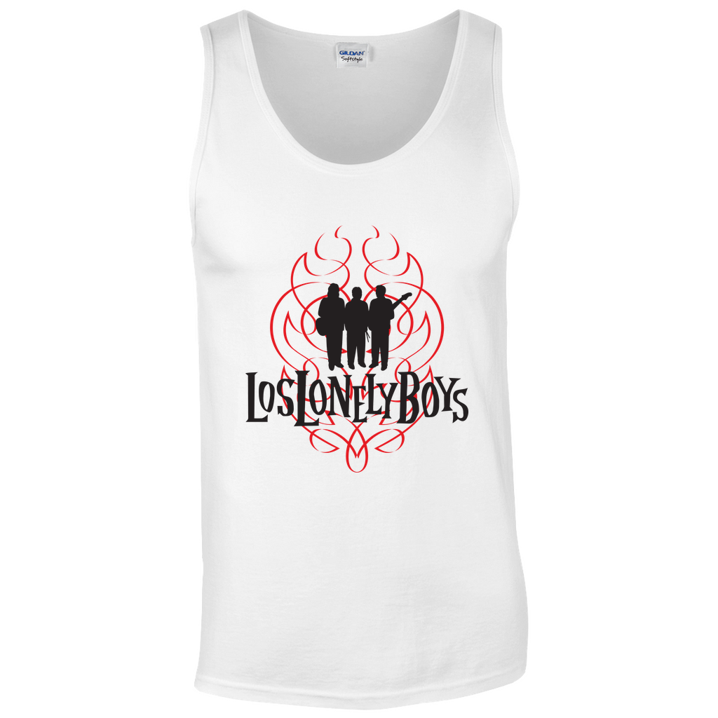 Flames Cutout Unisex Ultra Cotton Tank