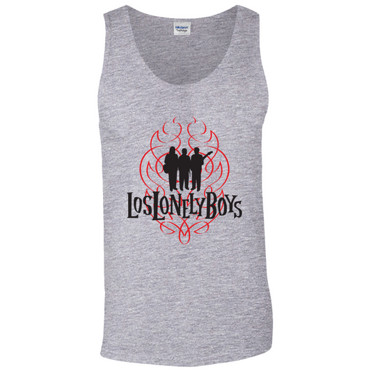 Flames Cutout Unisex Ultra Cotton Tank